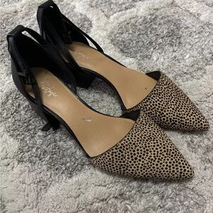Crown Vintage Evalinda Leopard Printed Flats Women's Size 10